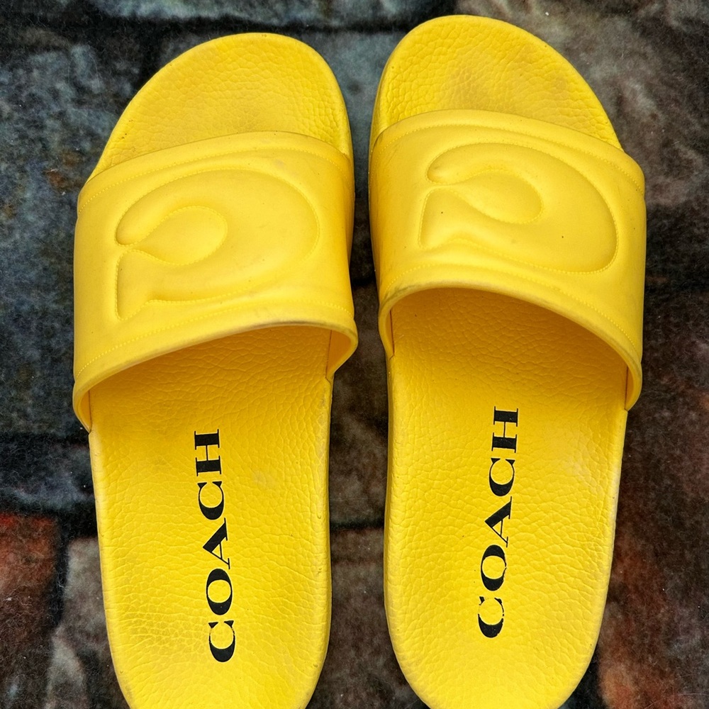 Coach Rubber Slides - Picture 4 of 5